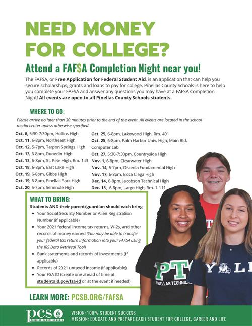FAFSA Night Flyer